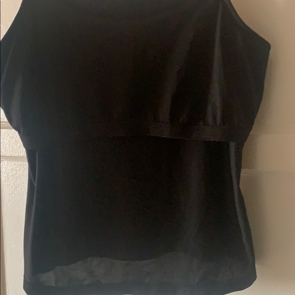 SHEAR SHAPEWEAR TOP BLACK SZ L - Picture 6 of 8
